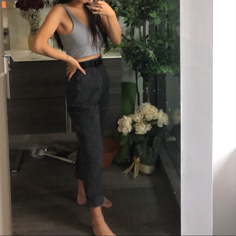 American eagle corduroy mom jeans